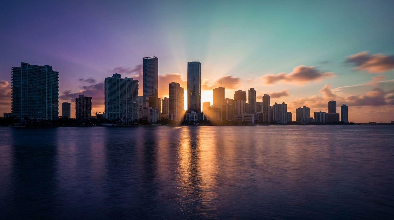 La direzione: Miami all'alba